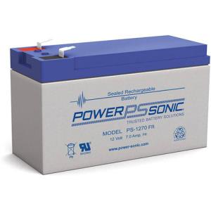 Powersonic - PS-1270 FR VDS - Battery Sla 12v 7.0ah Flame Retardant